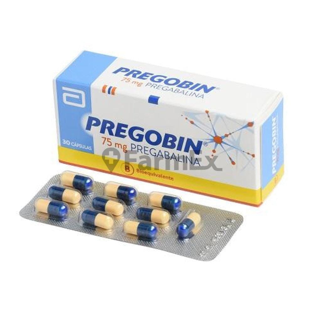 Pregobin 75 mg x 30 cápsulas Farmex-Pluxee-Persistente